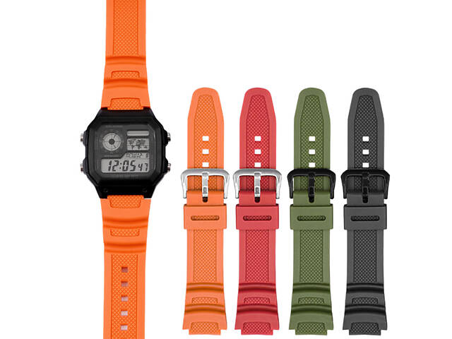 Ремінець для Casio G-Shock AE-1000/1200 Gray BK - Фото 8