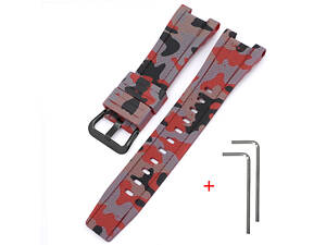 Ремешок для Casio G-Shock GST-W100G/W110/W130L/W300/W300G/S110/S100G/S300/S300G/S210B/B100/410G Cam