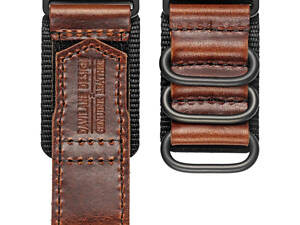 Ремешок для часов Hemsut HGA137 Mens leather Garmin Whisky 22 mm