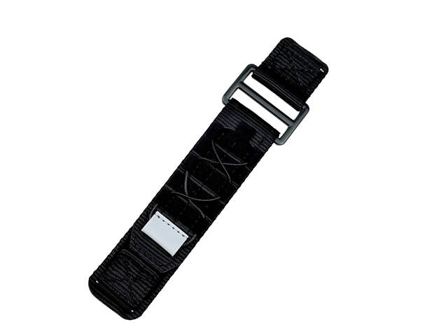Ремінець для годинника Nylon Pro Black 22 мм - Фото 1