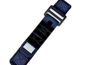Ремінець для годинника Nylon Pro Blue 22 мм