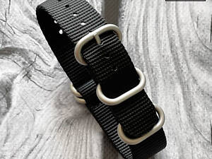 Ремінець Nato Black 18 мм