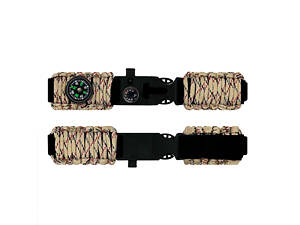 Ремінець паракордовий багатофункціональнийDesert Camo New