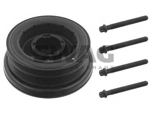 Ременный шкив коленчатого вала SWAG 20933602 на BMW 7 седан (E65, E66, E67) - Фото 1