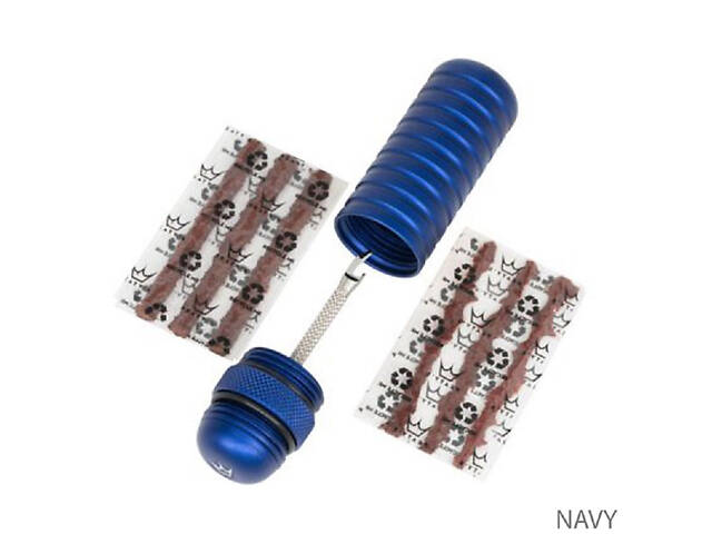 Ремкомплект для безкамерки Peaty's Holeshot Tubeless Puncture Plugger Kit, Navy - Фото 1