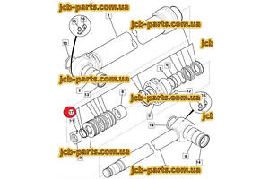Ремкомплект гідроциліндра рукояті 903/21061 для гусеничного екскаватора JCB JS330.