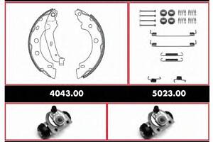 Ремкомплект задних тормозов для моделей: NISSAN (KUBISTAR), RENAULT (KANGOO,KANGOO)