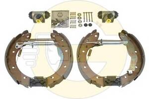 Ремкомплект задніх гальм для моделей: RENAULT (LAGUNA)