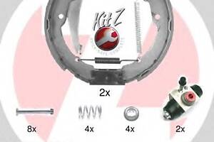 Ремкомплект задніх гальм для моделей: SEAT (INCA), SKODA (OCTAVIA, OCTAVIA), VOLKSWAGEN (CADDY, CADDY)