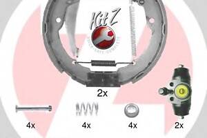 Ремкомплект задніх гальм для моделей: SKODA (OCTAVIA, OCTAVIA, ROOMSTER, ROOMSTER)