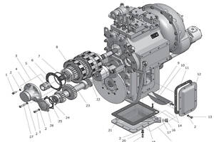 Ремонт гидромеханических коробок переключения передач (ГМП) ZF