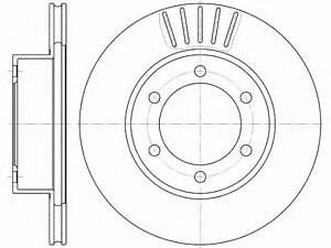 REMSA 6562.10. Гальмівний диск