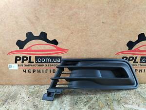 Renault Captur I 2017-2019 решетка накладка туманки бампера левая 263362112R