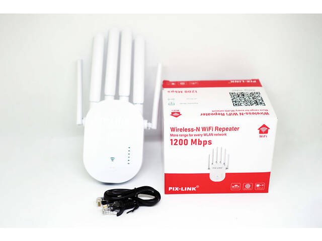 Репитер Pix-Link WR60T WiFi роутер / Ретранслятор WiFi - Фото 8