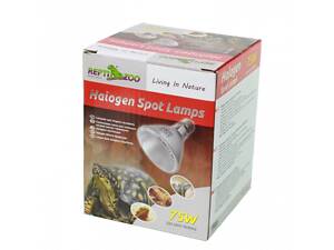 Repti-Zoo Галогеновая лампа точечного нагрева UVA Repti-Zoo Spot lamp для рептилий и птиц, 75W