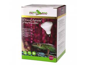 Repti-Zoo Инфракрасная керамическая лампа Repti-Zoo Ceramic Heat для рептилий, 150W
