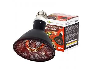 Repti-Zoo Инфракрасный излучатель тепла Repti-Zoo Deep Heater для рептилий, 50W