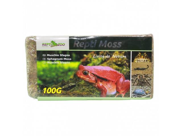 Repti-Zoo Наполнитель сфагновый мох для террариума Repti-Zoo, 4л - Фото 1