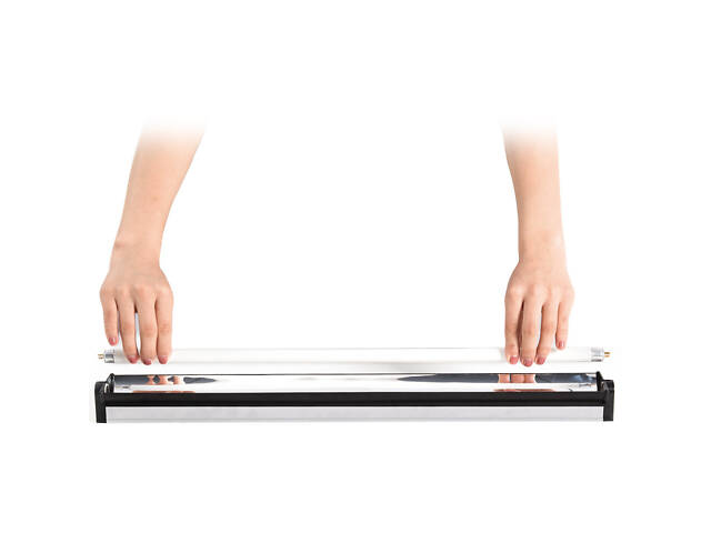 Repti-Zoo Светильник с лампой Repti-Zoo Pro T5 Lighting Combo 10.0 UVB 24W 57см - Фото 3