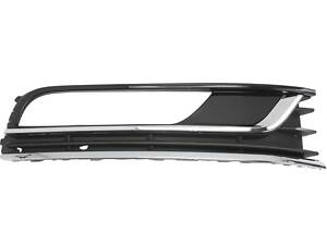 Решетка бампера переднего права VW PASSAT B7 08.2010-12.2014 (Китай/Тайвань). 3AA854662A9B9