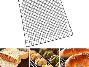 Решітка кондитерська для охолодження, сушіння, глазурування десертів та випічки сітка для гриля 47х37х1.2 см