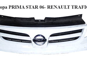 Решетка радиатора 06- NISSAN PRIMASTAR 02-10 (НИССАН ПРИМАСТАР) (6231200Q0A, 93856151, 623100250)