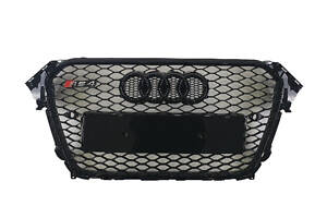 Решетка радиатора Audi A4 B8 2012-2015 (A4-RS133)