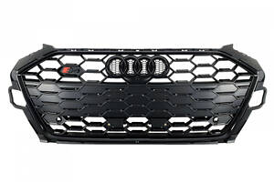 Решетка радиатора Audi A4 B9 2020-2023 (A4-S203)