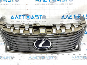 Решітка радіатора grill Lexus ES300h ES350 13-15 дорест зі значком пісок на емблемі