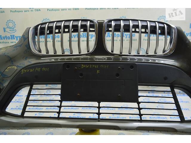 Решетка радиатора grill правая BMW X1 F48 16-19 X-line серая решетка 51117383366