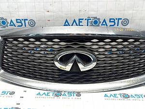 Грати радіатора grill зі значком Infiniti QX60 16- рест, потерта, подряпини