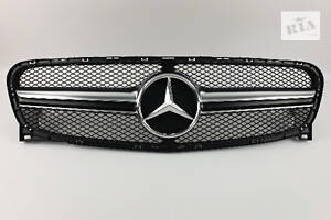 Решетка радиатора Mercedes GLA-class X156 2014-2017 (MB-X156153)