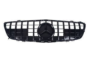 Решітка радіатора на Mercedes SL-Class R231 2012-2016 року Full Black (GT Panamericana)