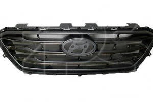 Решетка радиатора с хром молдингами Hyundai Sonata LF 14-17 Sport (FPS) без AUTO CRUISE
