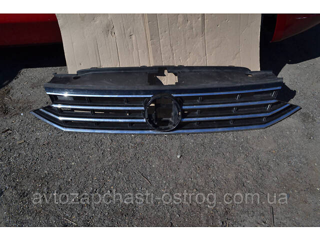 Решетка радиатора Volkswagen Passat B8 R-LINE 3G0853653N avtozapchasti-ostrog.com.ua - Фото 1