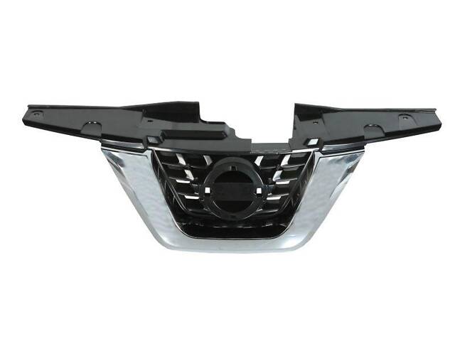 Решетка радиатора Nissan Juke 2015- (FPS). средняя (хром / черная) - Фото 1