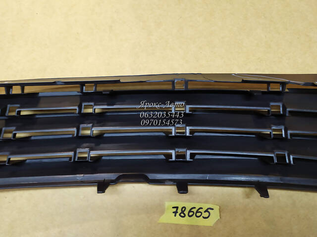 Решетка радиатора passat b5 black без logo vw 2000-2005 000078665 - Фото 4