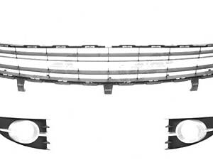 Решітка бампера переднього Renault Scenic II 2006-2009 POLCAR 60722703