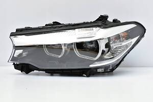 BMW 5 G30 G31 фара передня ліва, комплект LED 7214959 пробіг лише 20474км! США