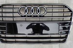 Решетка хромированная решетка Audi A6 C7 4G0 lift КАК НОВЫЙ!