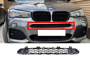 Решітка переднього бампер центральна верхня M-Paket на BMW X3 F25 / X4 F26