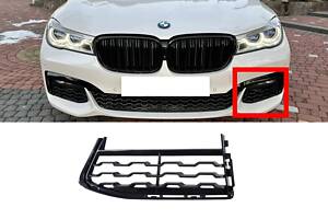 Решетка переднего бампера левая M-Paket на BMW 7 Series G11/G12 2015-2019