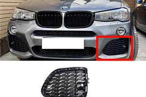 Решетка переднего бампера левая M-Paket на BMW X3 F25/X4 F26