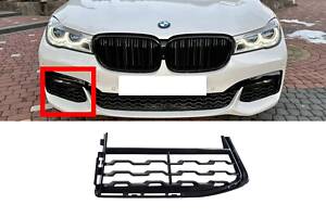 Решетка переднего бампера правая M-Paket на BMW 7 Series G11/G12 2015-2019