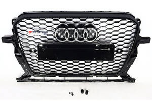 Решітка радіатора Audi Q5 2012-2015 стиль RSQ5 Black