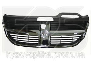 Решітка радіатора для Dodge Journey (Додж Джорни) 2008-2012 (Fps) SE черн. / хром