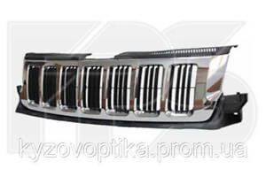 Решітка радіатора для Jeep Grand Cherokee 2011-2013 (Fps) хром/чорн.