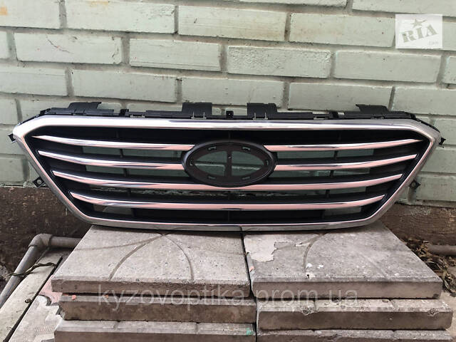 Решітка радіатора с хром. молдингами Hyundai Sonata LF 2014-2017 (Fps) хром, кроме спорт, без автокруиза