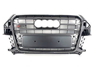 Решітка радіатора Silver Chrome ( в стилі SQ3 ) на Audi Q3 8U 2011-2014 року