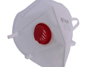 Респіратор протипиловий FFP3/K NR червоний фільтр (5 шт.) [INSPRPRRA400301K0P] Profimask METALVIS